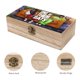 thumbnail image 3 of Uno de Esos Días Caja Organizadora de Madera Rústica - Caja Decorativa Multifuncional para Escritorio, Hogar, Oficina, Joyas y Manualidades, 3 of 6