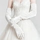 thumbnail image 1 of suxuMhao Guantes Largos de Terciopelo de Ópera para Noche para Boda Fiesta Formal Graduación Elegantes Elásticos Cómodos Guantes Elásticos Tela Suave para Ocasiones Especiales 20.86X4.33 Inch 2, 1 of 2