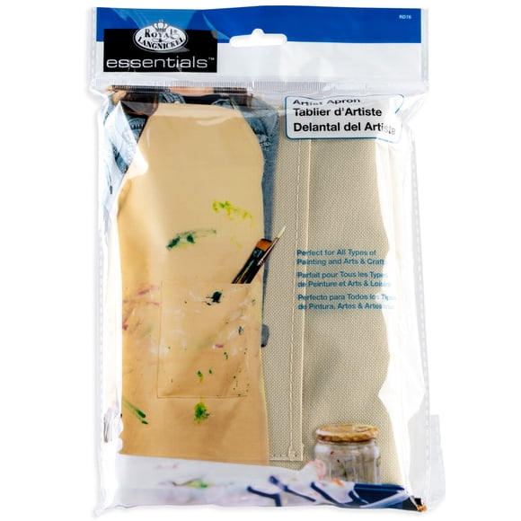 Delantal Artista Royal Langnickel Essentials Beige de Lona