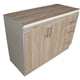 thumbnail image 3 of MUEBLE DE COCINA BASE 1200 MM ESTRUCTURA MELAMINA BLANCA FRENTE MELAMINA NODO, 3 of 6