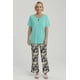 thumbnail image 2 of Polera Mujer Lisa Apertura Turquesa - ll, 2 of 8