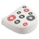 thumbnail image 5 of Mallet Putter Cover Cierre Magnético Half Round Golf Headcover PU Blanco, 5 of 5