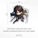 thumbnail image 4 of Paquete de stickers Evercio Anime 50 piezas vinilo impermeable 5x5 cm, 4 of 7
