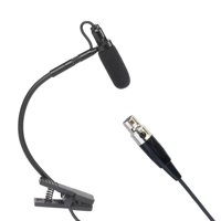 Bothyi - Micrófono De Condensador Con Pinza Y Cuello De Cisne Para Instrumentos De Viento Como El Saxofón.