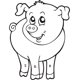 thumbnail image 1 of Decomural Cute Pig Farm Animals WS-18720, 1 of 2