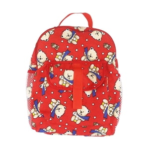 Magideal - Bonita Mochila Para Niños Pequeños, Bolsa De Dibujos Animados, Correa Ajustable, Mini Mochila Para Jardín De Infantes, Mochila Escolar Para Niños Y Ni Rojo