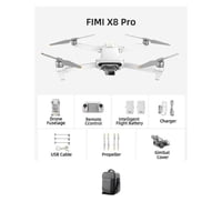 Xiaomi Fimi X8 Pro Combo (2 Baterias Totales Y Bolso)