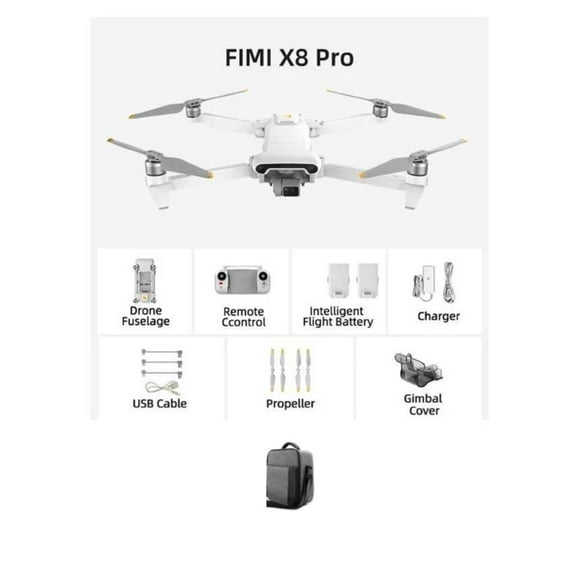 XIAOMI FIMI X8 Pro Combo (2 Baterias totales y Bolso)