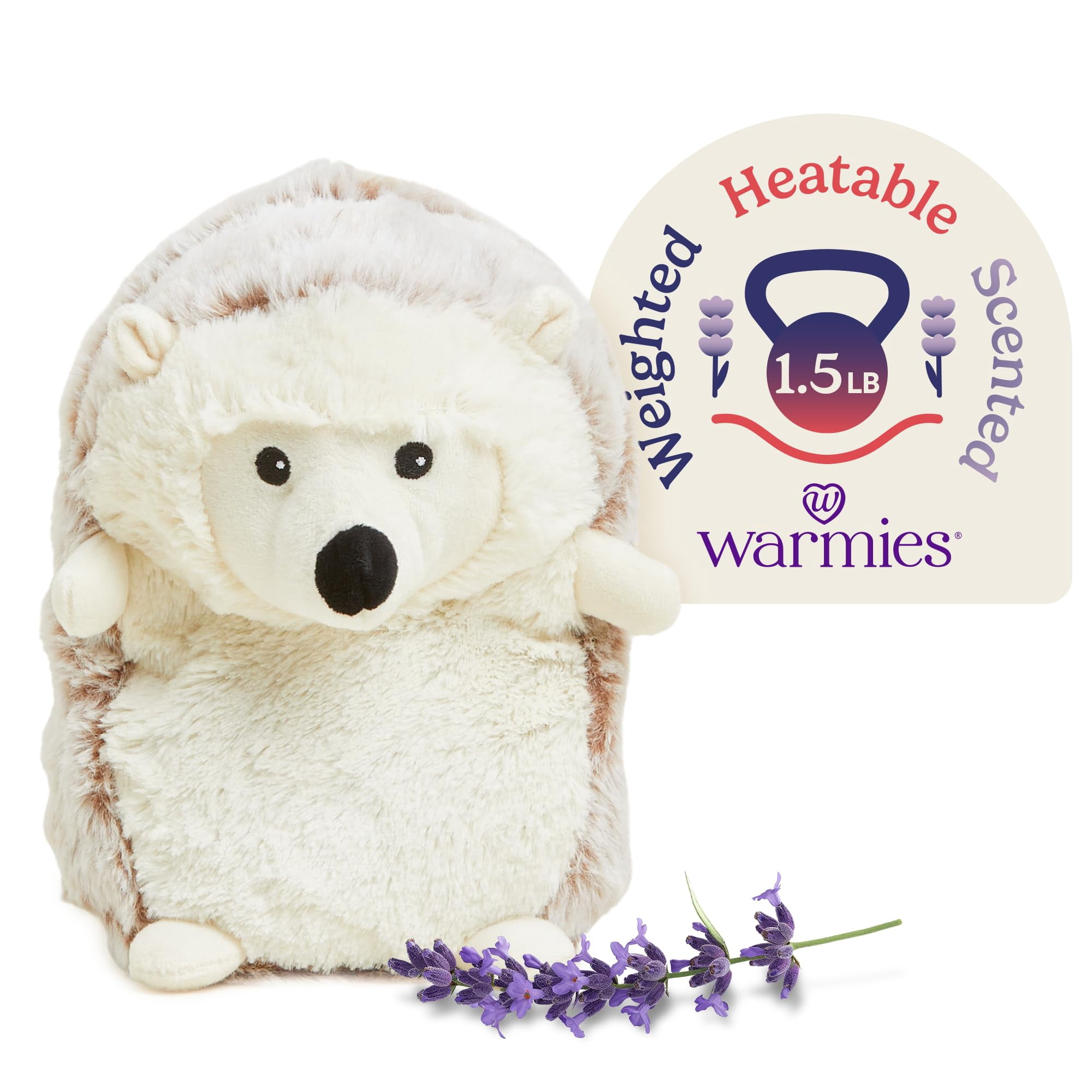 Warmies - Este Animal De Peluche Calienta Erizos Para Microondas Y Pesa