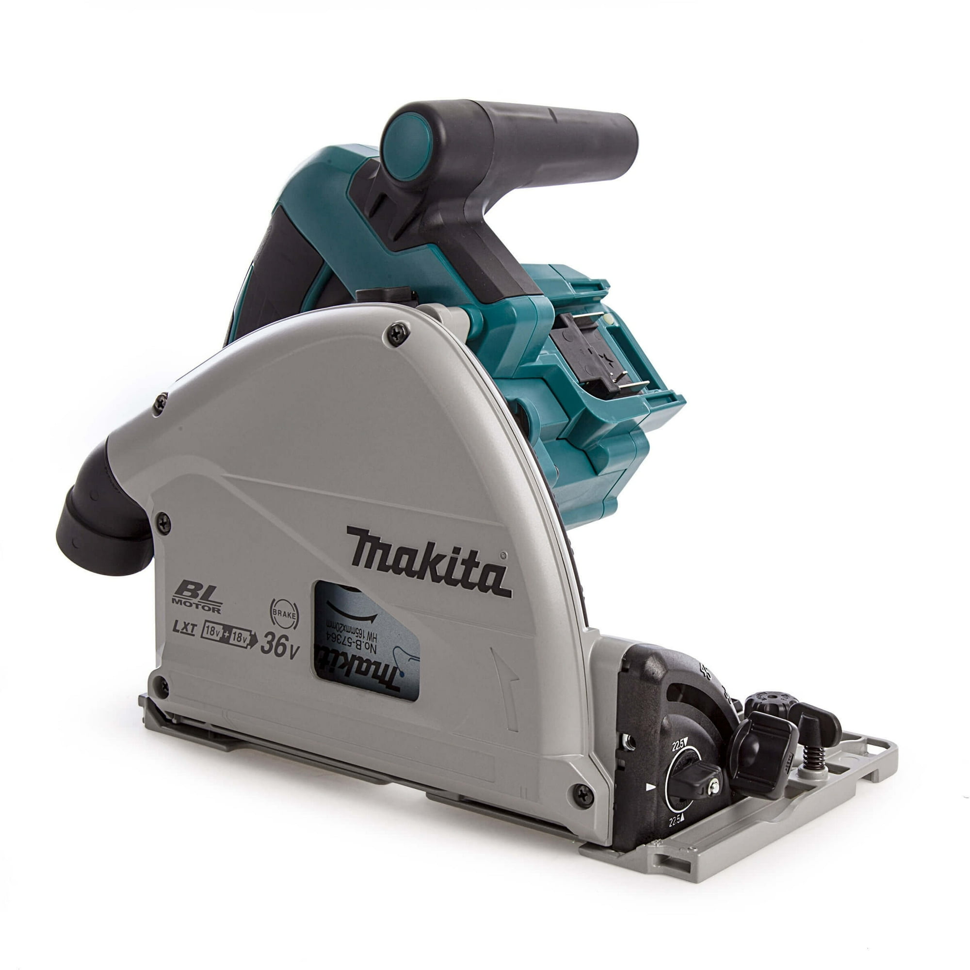 Makita - Sierra Circular De Incisión 165mm (6 1/2) 36v, Sin Cargador Ni Bateria