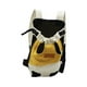 thumbnail image 5 of Pet Cat Carrier Backpack Chest Bag Con Correa Para El Hombro Ajustable Para Senderismo M Blanco Amarillo, 5 of 5