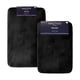 thumbnail image 1 of Pack 2 Alfombras de Baño ultra suave Nautica 40x60 + 50x80cm gris oscuro, 1 of 7