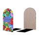 thumbnail image 2 of Tuca y Bertie Sujetalibros decorativos temáticos, tope para estantería con base antideslizante, uso dual para hogar y oficina - 2 piezas, 2 of 6