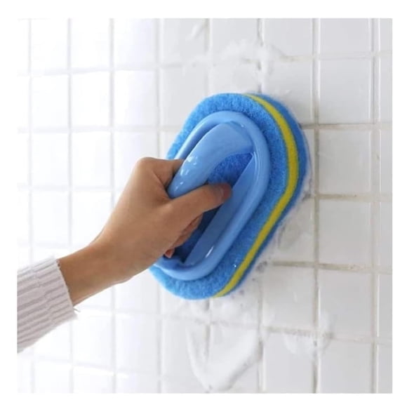 Cepillo de limpieza Koksi para baño, cocina, inodoro, azul