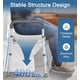 thumbnail image 2 of Elevador de asiento de inodoro Soundfuse para personas mayores con asas, 400 libras, 2 of 6