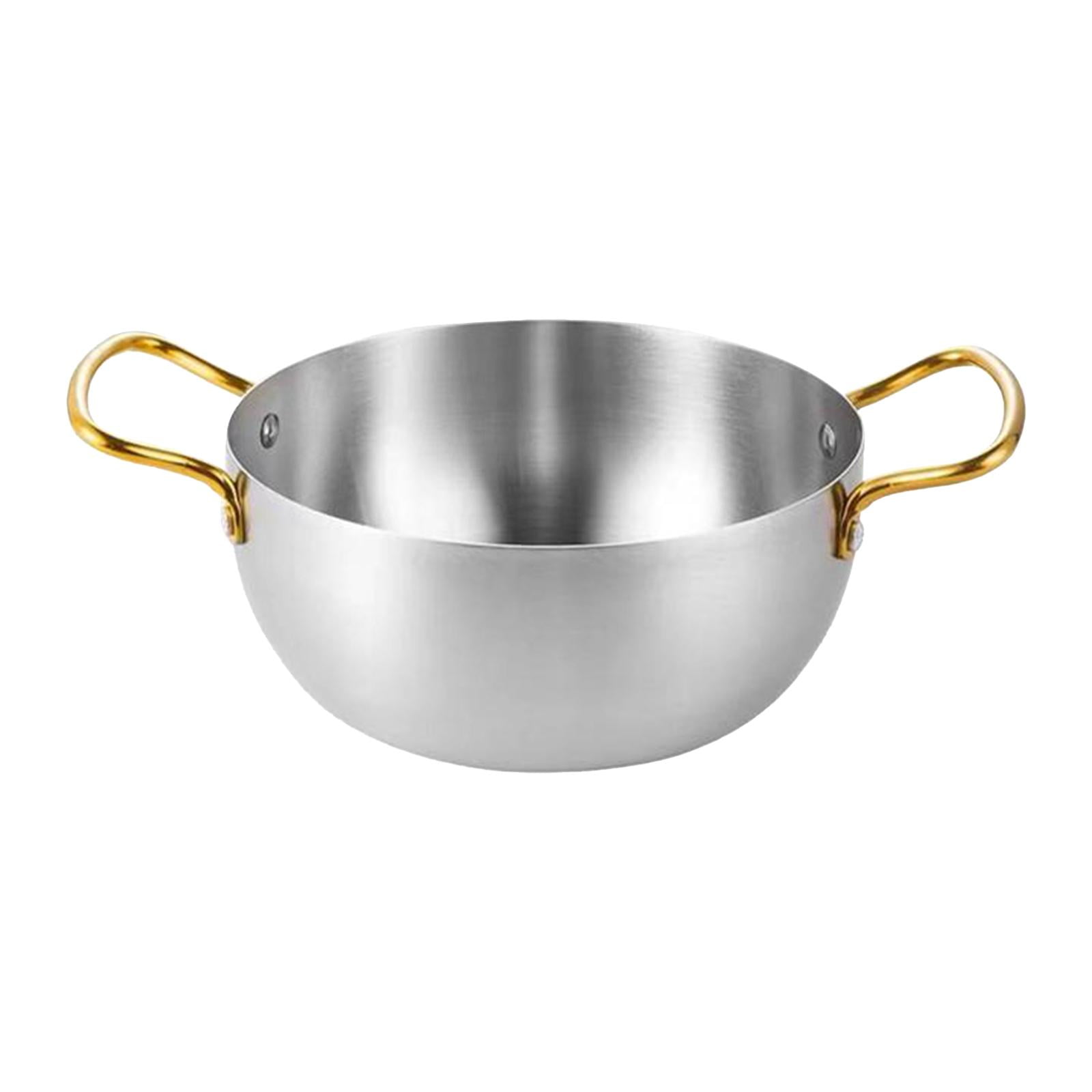 Magideal - Olla De Ramen De , Olla De Fideos Instantáneos Con Asa, Olla De Cocina Portátil Para Ramen, Olla De Ramyun Para Estofado De Pasta, Senderismo, 18 Cm