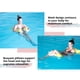 thumbnail image 5 of Salón flotante de PVC para piscina inflable, amarillo | Hamaca de agua multiusos, sillón de malla, vagabundo, sillín | Accesorios portátiles para piscinas para tomar el sol, 5 of 7
