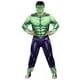 thumbnail image 2 of Disfraz de adulto Jazwares Marvel Hulk con mono acolchado y máscara talla M, 2 of 4