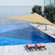 thumbnail image 4 of Carpa Toldo Vela Triangular Vela Sombra 3x3x3 Lona Color Beige Arena, 4 of 8