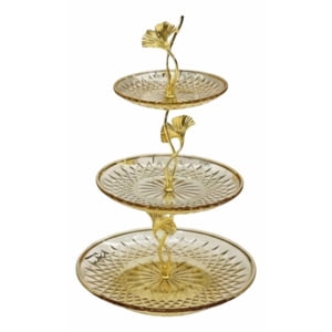 Genérico - Centro Mesa Decorativo Escultural Funcional 3 Niveles Jhn