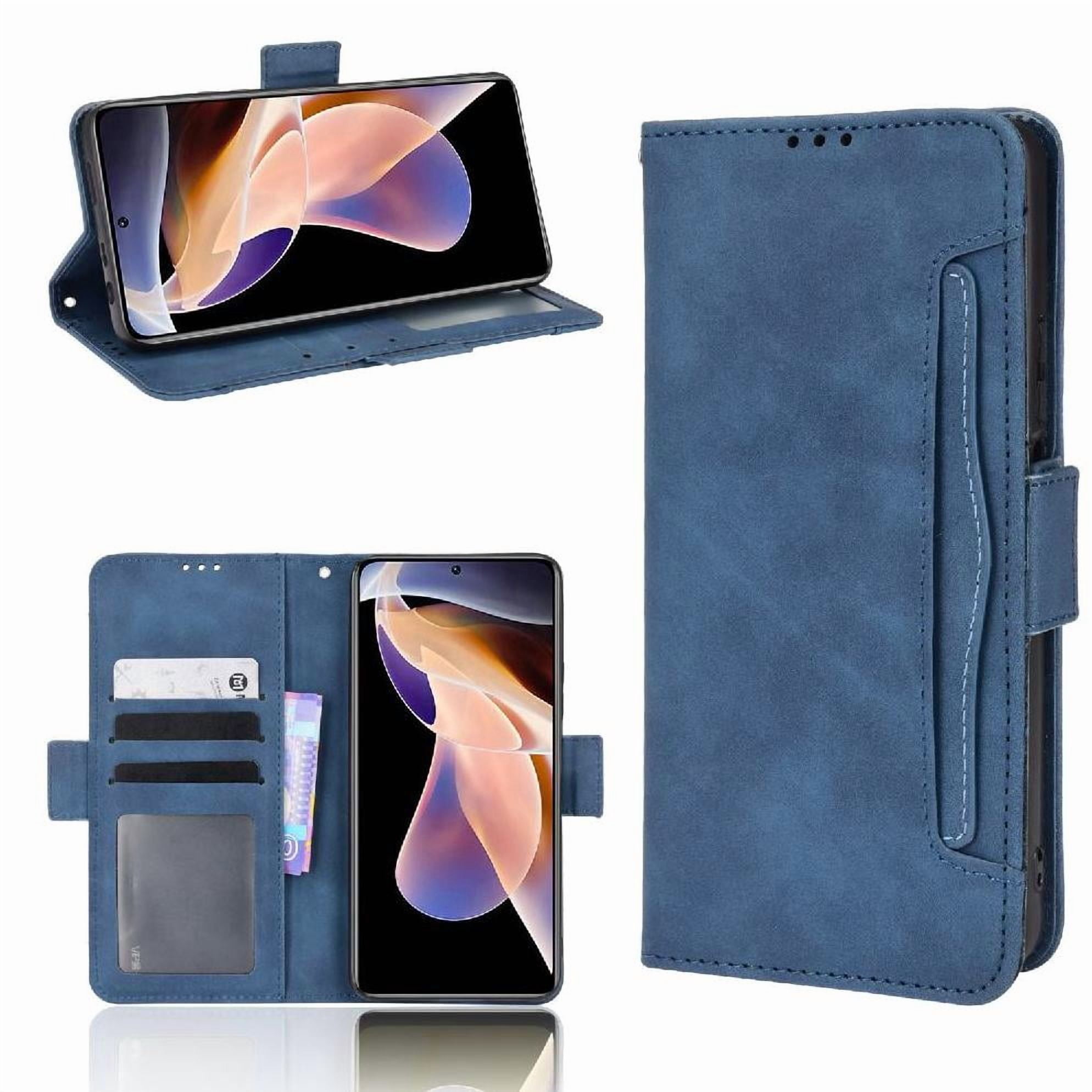 Foxdock - Funda Cartera Magnética Para Xiaomi Poco X4 Nfc- Tarjetero Desmontable, Cuero Pu, Soporte