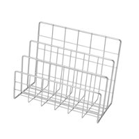 Magideal - Small Mail Sader Organizer Organization Organización De La Organización De Estanterías Soporte De Almacenamiento De La Estantería Para Libros Folletos 24Cmx11.5Cmx15.5Cm