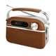 thumbnail image 1 of Radio Retro Portatil Bluetooth AM FM USB Cafe AP02060, 1 of 4