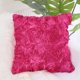 thumbnail image 1 of REGALWOVEN Funda de Cojín de Flores de Rosa de Satén 3D, Fundas de Cojín Puras para Sofá, 16" x 16" Fucsia, 1 of 7