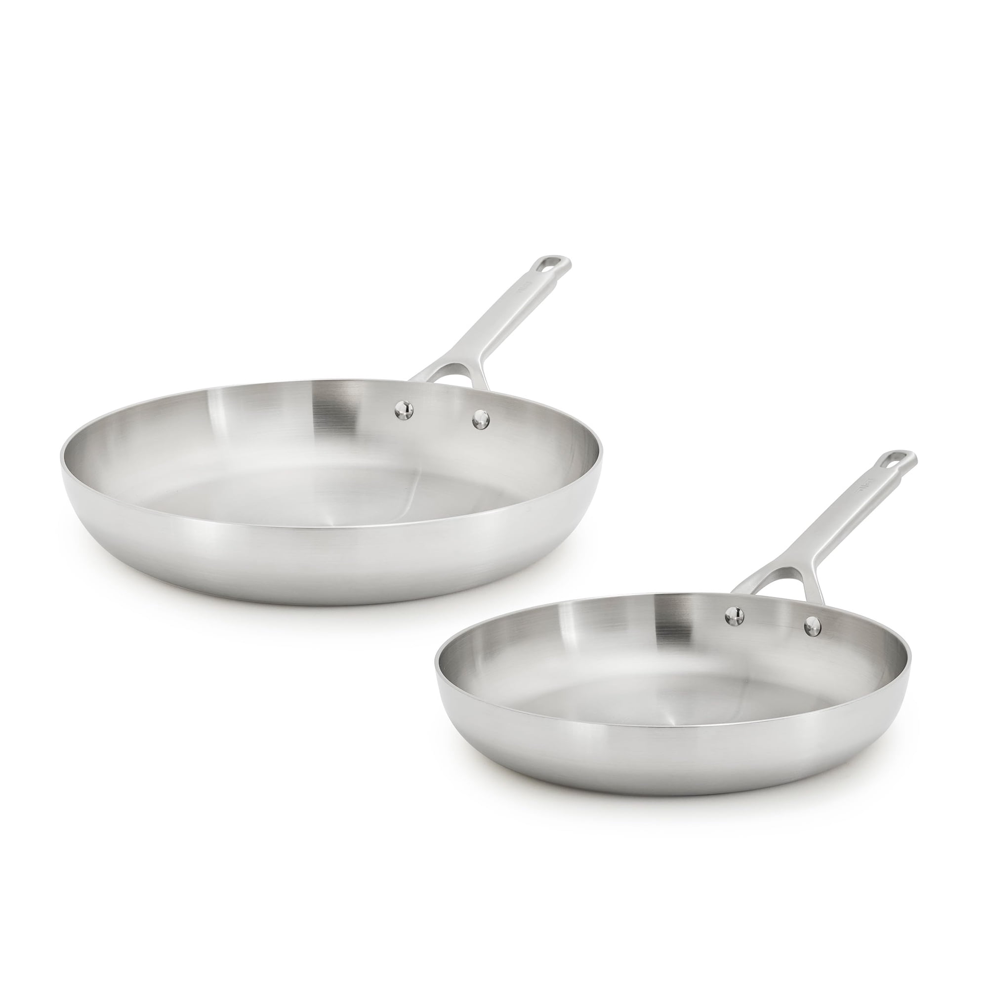 Juego De Sartenes Greenpan X Bobby Flay De Acero Inoxidable