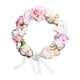 thumbnail image 1 of Guirnalda De Rosas, Guirnalda Floral Falsa Para Tocado De Boda, Puerta Delantera De Granja, Color Blanco, 1 of 5