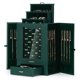 thumbnail image 1 of Organizador de joyas Homde 29 × 22 × 14 cm con 22 ganchos y ventana, 1 of 9