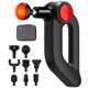 thumbnail image 1 of Pistola de Masaje HEYCHY 12 mm con Calor y 8 Cabezas – Negro, 1 of 8