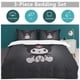 thumbnail image 5 of Kuromi Quilt Set Thicken Soft 3 Pieces Bedding Set All Season Duvet Cove with 2 Pillowcases for Adult Women Girls Teens Home Room Decor, 5 of 5