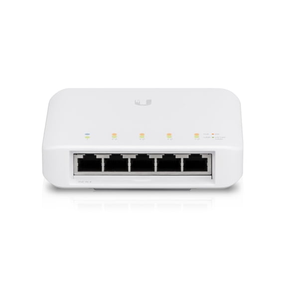 Switch Administrable Ubiquiti 5 puertos UniFi USW‑FLEX PoE blanco Talla única
