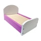 thumbnail image 3 of 1/12 Cama De Casa De Muñecas Cama Miniatura De Bricolaje Para Accesorios Fotográficos Micro Paisajismo Violeta, 3 of 5