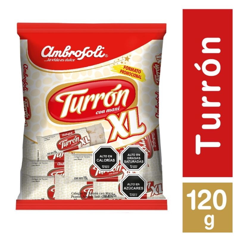 Turron Xl 120 g Ambrosoli