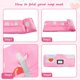 thumbnail image 5 of Colchoneta para Siesta Infantil MORAIS con Almohada Rosa, 5 of 7
