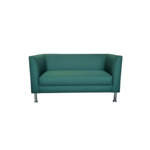 Diseños Valestrini - Sofa Caribe Dos Cuerpos En Lino Verde