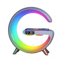 Click Ventas - Lampara Cargador Inalambrico 15 W Reloj Despertador G11