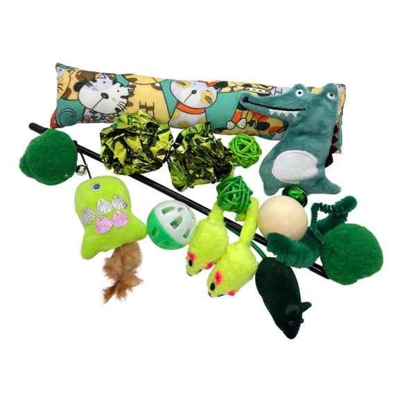 Kit De Juguetes Para Gatos Interactivos Variados
