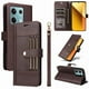 thumbnail image 3 of FOXDOCK Funda tipo Cartera para Xiaomi Redmi Note 13 5G – Cubierta de Cuero PU con Múltiples Ranuras, Bolsillo para Efectivo y Correa de Muñeca, 3 of 6