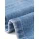 thumbnail image 5 of Chaleco de mezclilla recortado para mujer de talla grande Agnes Orinda con botones, cuello en V, sin mangas, casual, chaquetas de chaleco de mezclilla 1X azul claro, 5 of 6