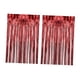 thumbnail image 2 of 2 Uds Cortinas Con Flecos De Papel De Aluminio Brillante Decoración Para Halloween Carnaval Graduación Rojo, 2 of 3