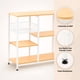thumbnail image 5 of Mesa lateral para cocina de organización 3 niveles madera clara - Blanca, 5 of 7