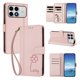 thumbnail image 2 of Funda Cartera Trébol para Xiaomi Poco F8 Pro con Ranuras Tarjetas y Carga Inalámbrica Rosa, 2 of 6