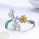 thumbnail image 4 of Anillo libelula ajustable plata 925, 4 of 4