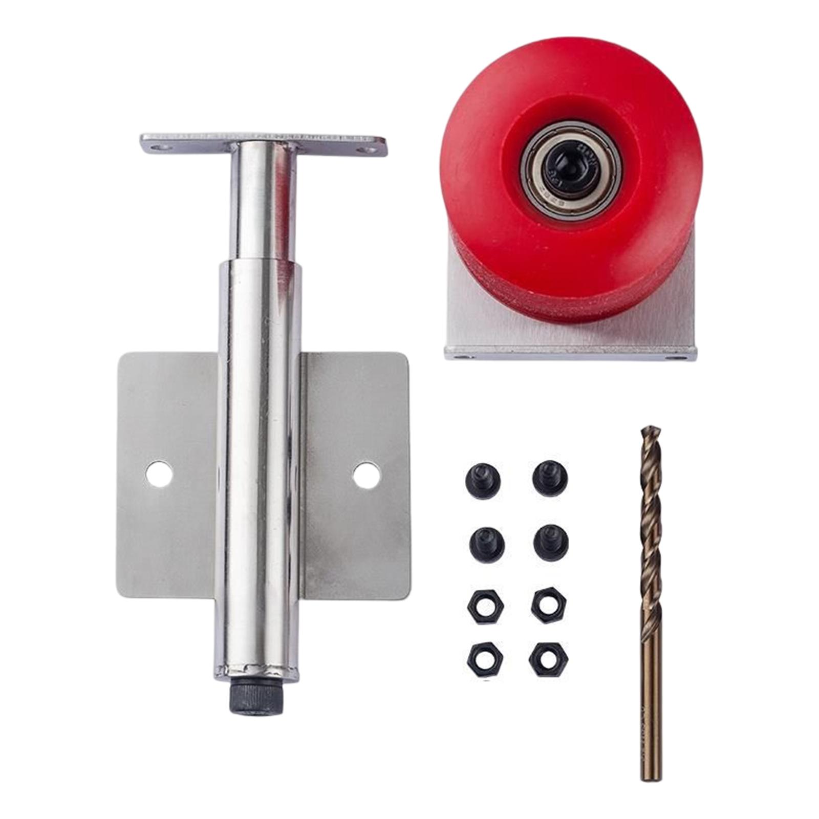 Magideal - Mini Máquina De Bandas De Borde Manual Con Cinta Transportadora De Rueda De Presión Elástica Recorte De Borde De Chapa De Rueda Para Corte De Bricolaj