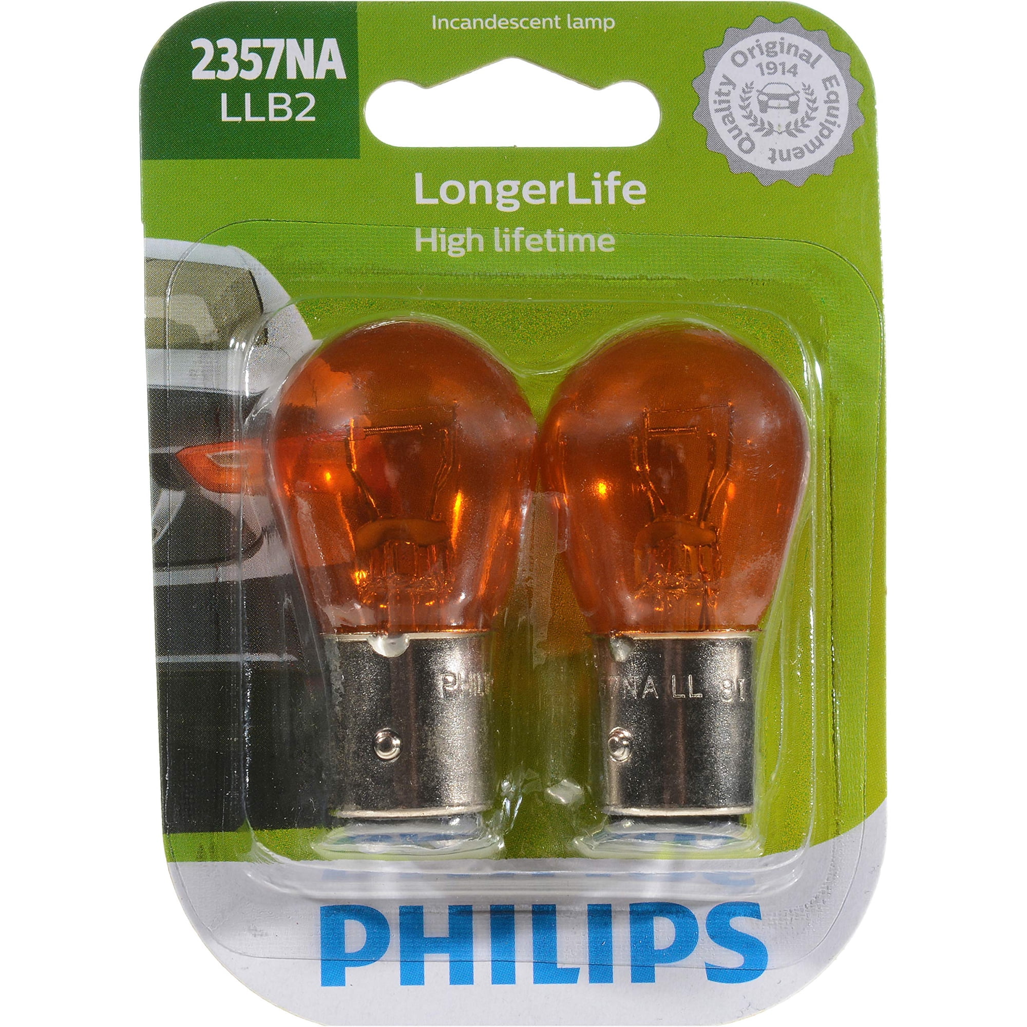 Bombilla Miniatura Philips 2357na Longerlife, Paquete De 2
