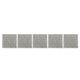 thumbnail image 1 of 5x Pegatinas De Pared 3D Autoadhesivas Papel De Pared De Ladrillo Panel De Espuma PE Plata, 1 of 5