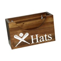 Magideal - Estante Para Sombreros De Madera, Organizador De Almacenamiento Para Sombreros, Fácil Instalación, Decoración Del Hogar Moderna, Soporte Para Sombrero